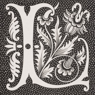 Decorated letter 